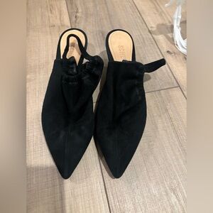 Black Women's Slingback Shoes